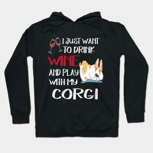 I Want Just Want To Drink Wine (126) Hoodie